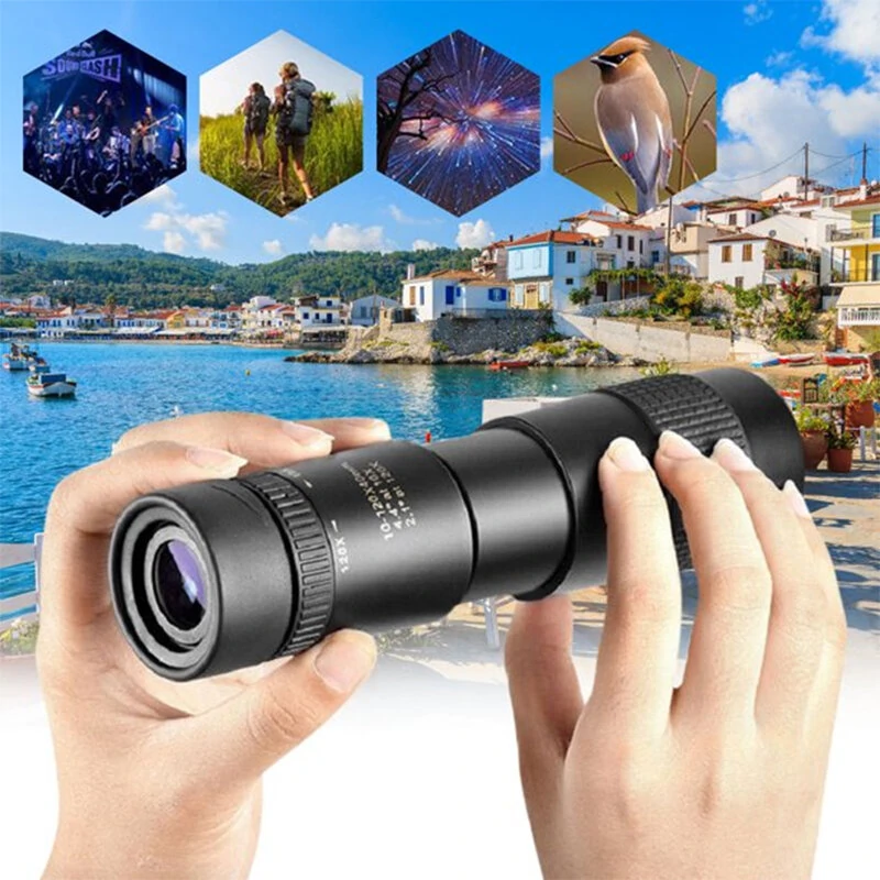 10-30x30 Portable Retractable Mini Monocular BAK4 Prism Dual Focus Lens Telescope For Bird Watching Hiking Camping Travel Monoculars (image for) 10-30x30 Portable Retractable Mini Monocular BAK4 Prism Dual Focus Lens Telescope For Bird Watching Hiking Camping Travel Monoculars